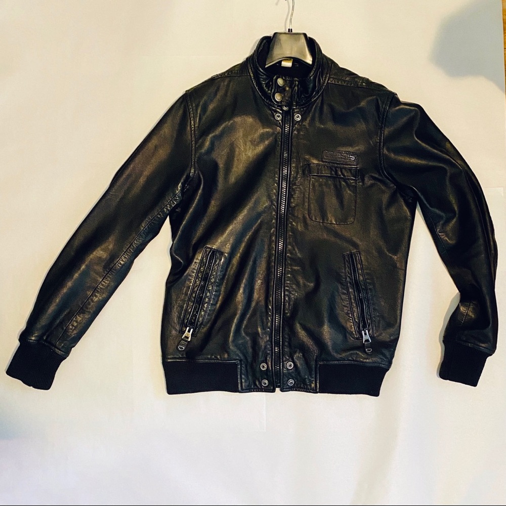 Diesel leather jacket S